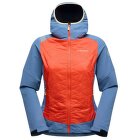 Veste La Sportiva KAP HYBRID HOODY Women Cherry Tomato/Moonlight