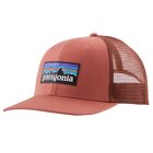 Casquette de baseball Patagonia P-6 Logo Trucker Hat Potters Red