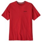 T-shirt a manches courtes Patagonia P-6 Logo Responsibili Tee Men Amanita Red