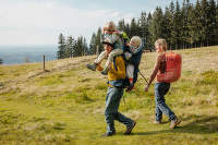 Sac à dos pour une famille