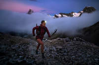 trailrunning avec lampe frontale