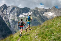courir avec un sac à dos