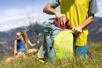 un petit sac à dos pour une excursion d'une journée
