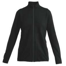 Sweat-shirt Icebreaker Merino 560 Realfleece™ Elemental LS Zip Women Black