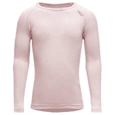 T-shirt a manches longues Devold Breeze Kid Shirt (180-222) 150A CHALK PINK