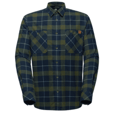 Chemises a manches longues Mammut Alvra Longsleeve Shirt Men 50611 marine-dark marsh