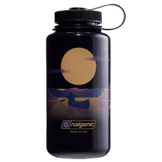 Bouteille Nalgene Wide Mouth 1000 ml Odyssey Grey with Moonset