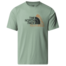 T-shirt a manches courtes The North Face MOUNTAIN FOUNDATION SS TEE-GRAPHIC Men BQ1 SLATE MOSS