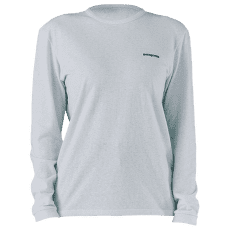 T-shirt a manches longues Patagonia Long-Sleeved P-6 Logo Women White
