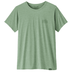 T-shirt a manches courtes Patagonia Cap Cool Daily Graphic Shirt Women Strataspire: Ellwood Green X-Dye