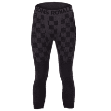 Leggings Mons Royale Ascender Merino Seamless 3/4 Legging Men Forged Iron / Black