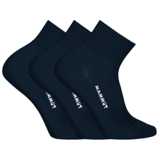 Chaussettes Mammut EVERYDAY QUARTER SOCKS 3 PACK Marine-white