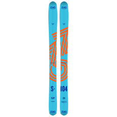 Ski Zag SLAP 104 LADY LIGHT BLUE/ORANGE