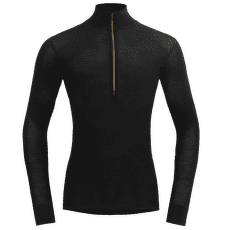 T-shirt a manches longues Devold Wool Mesh 190 Zip Neck Men 960A CAVIAR