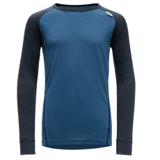 T-shirt a manches longues Devold Breeze Junior Shirt 284A INK