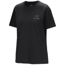 T-shirt a manches courtes Arcteryx Kragg SL Cotton Emblem Crew SS Women Black