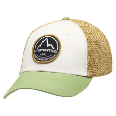 Casquettes La Sportiva Belayer Cap White/Aspen Green