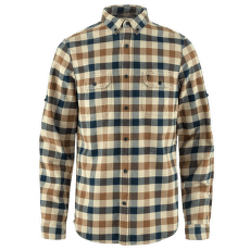Chemises a manches longues Fjällräven Skog Shirt Men Fossil-Dark Navy