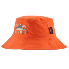 Chapeau Patagonia Baby Sun Bucket Hat Fitz Roy Superbloom: Pollinator Orange
