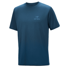 T-shirt a manches courtes Arcteryx Kragg SL Cotton Bird Word SS Men Nightscape / Lt Night