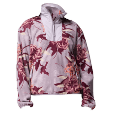 Sweat-shirt Columbia Sequoia Grove Printed Half Zip Women Shale Purple Blossoming 554