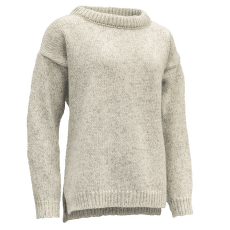 Pull Devold NANSEN SWEATER SPLIT SEAM Women 770A GREY MELANGE