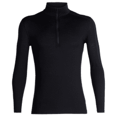 T-shirt a manches longues Icebreaker Merino 200 Oasis LS Half Zip Men Black