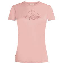 T-shirt a manches courtes Icebreaker Merino 150 Tech Lite SS Tee Sunrise Summit Women BLUSH