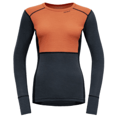 T-shirt a manches longues Devold Lauparen Merino 190 Shirt Women 121C CORAL/NIGHT/INK