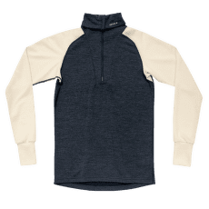 Pull Devold Expedition Merino Silk Zip  Men 284C INK/OFFWHITE