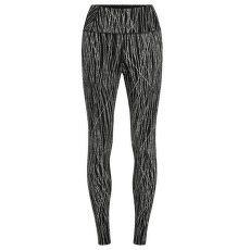Leggings Icebreaker Merino 260 Tech Vertex High Rise Leggings Delta Women BLACK/SNOW/J