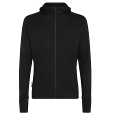 Sweat-shirt Icebreaker Merino Blend 300 RealFleece™ Descender LS Zip Men BLACK