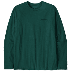 T-shirt a manches longues Patagonia Long-Sleeved P-6 Logo Responsibili-Tee Men Cascade Green