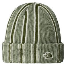 Casquettes The North Face URBAN EXPLORE BEANIE FDI BARK MIST/WOODLAND GREEN/WHITE DUNE