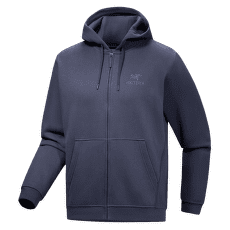 Sweat-shirt Arcteryx Emblem Fleece Full-Zip Hoody Men Black Sapphire