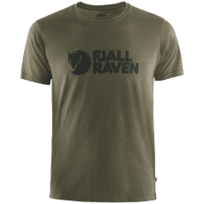 T-shirt a manches courtes Fjällräven Fjällräven Logo T-shirt Men Dark Olive
