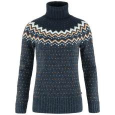 Pull Fjällräven Övik Knit Roller Neck Women Navy-Dark Navy