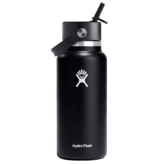Thermos Hydro Flask 32 OZ WIDE FLEX STRAW CAP 001 Black