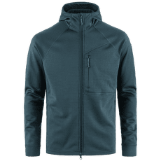 Sweat-shirt Fjällräven Abisko Grid Fleece Hoodie Men Mountain Blue