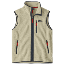 Gilet Patagonia Retro Pile Vest Men Pelican w/Smolder Blue