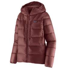 Veste Patagonia Fitz Roy Down Hoody Women Dark Ruby w/Sizzle Red