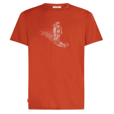 T-shirt a manches courtes Icebreaker Merino 150 Tech Lite SS Tee Skiing Yeti Men AGATE