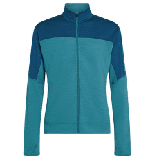 Sweat-shirt Icebreaker Merino Blend 300 RealFleece™ Descender LS Zip Men TOPAZ/ATLANTIS/CB