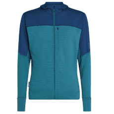 Sweat-shirt Icebreaker Merino Blend 300 RealFleece™ Descender LS Zip Men TOPAZ/ATLANTIS/CB