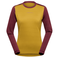 T-shirt a manches longues La Sportiva TOUR LONG SLEEVE Women Savana/Redwood