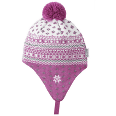 Casquettes Kama KIDS KNITTED MERINO BEANIE KAMA BW110 light pink