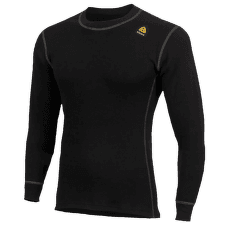 T-shirt a manches longues Aclima WarmWool Crew Neck Man Jet Black