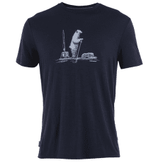 T-shirt a manches courtes Icebreaker Merino 150 Tech Lite SS Tee Polar Paddle Men Midnight Navy