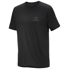 T-shirt a manches courtes Arcteryx Kragg SL Cotton Bird Word SS Men Black / Electra