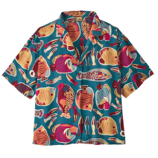 Chemises a manches courtes Patagonia Tidal Threads Shirt Wrasse: Wetland Blue